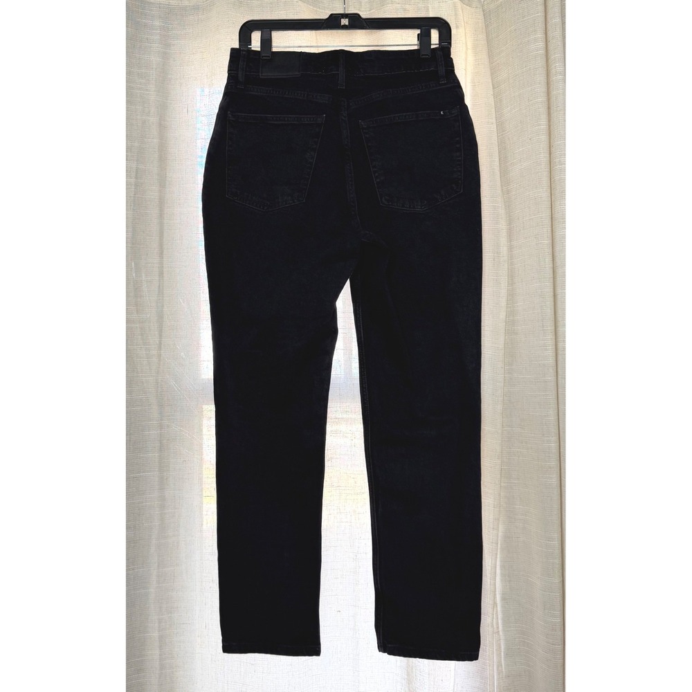 Everlane The Curvy Cheeky Jean High Rise Straight Black Organic Cotton Womens 28 - Picture 2 of 7